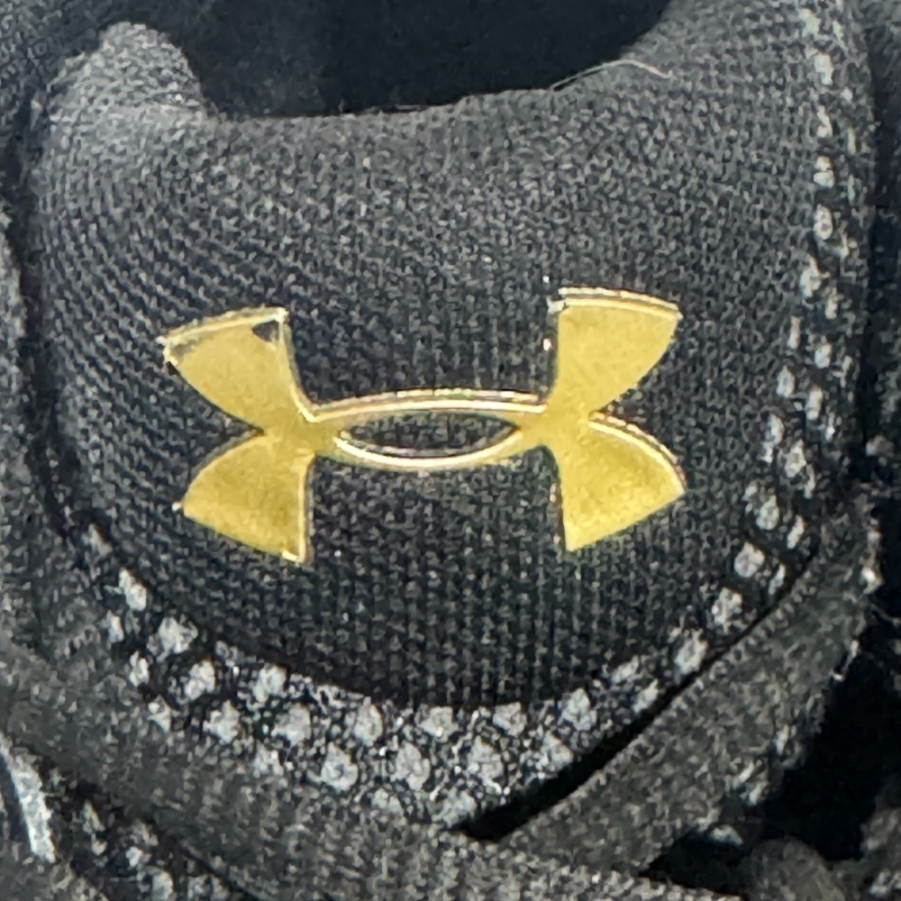Under Armour Unisex Lockdown 5 Black Basketball Shoes Sneakers 5.5Y - Picture 8 of 11